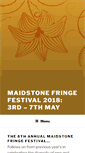 Mobile Screenshot of maidstonefringe.com